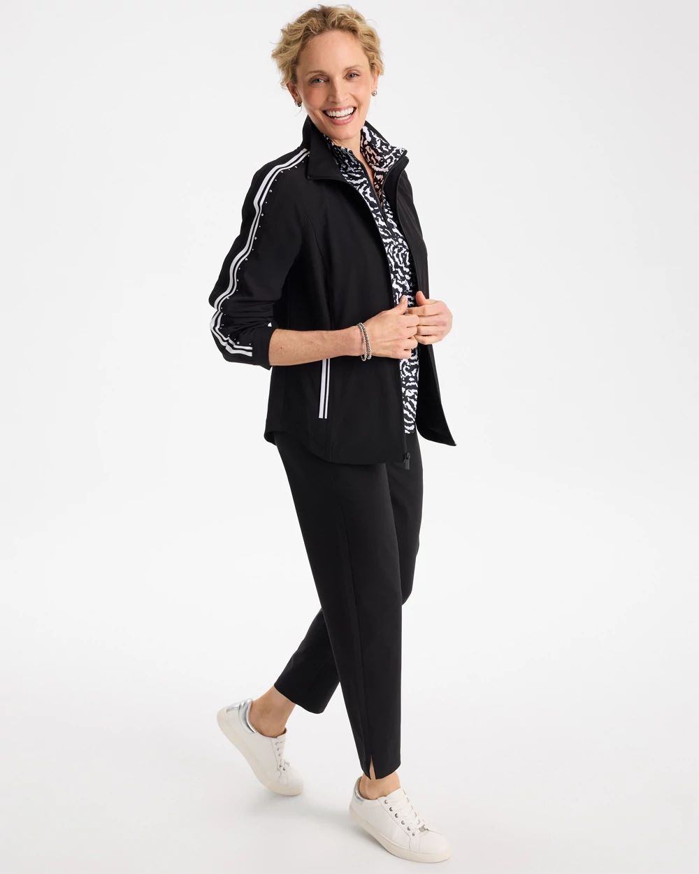 Zenergy® UPF Stud Trim Jacket | Chico's